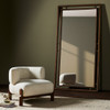 Belmundo Rustic Wood Frame Floor Mirror 87"