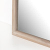 Gulliver Whitewash Wood Frame Arched Floor Mirror 77"
