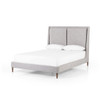 Potter Upholstered Wood Frame King Platform Bed