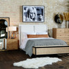 Potter Upholstered Wood Frame King Platform Bed