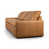 Tillery Butterscotch Leather Power Recliner 3-Piece Sofa