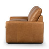 Tillery Butterscotch Leather Power Recliner 2-Piece Sofa 78"