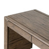 Henry Grey Reclaimed Oak 3 Drawers Desk 70"