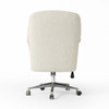 Verne Beige Upholstered Office Desk Chair