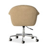 Suerte Sheepskin Camel Office Desk Chair