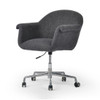 Suerte Slate Upholstered Office Desk Chair