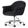 Suerte Slate Upholstered Office Desk Chair