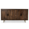 Norwood Solid Wood 4-Door Sideboard 72"