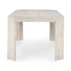 Macarthur 94" Oak Dining Table - White