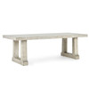 Brandon 94" Dining Table in Antique Cream 