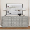 Chandler 4-Door Reclaimed Wood Sideboard in Antique Blue