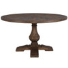 Stratford Reclaimed Wood Round Dining Table 52" 