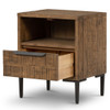 Wyeth Rustic Sandalwood Nightstand