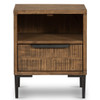 Wyeth Rustic Sandalwood Nightstand