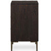 Wyeth Dark Reclaimed Wood 3 Drawer Dresser