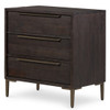 Wyeth Dark Reclaimed Wood 3 Drawer Dresser