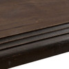 Nimes 98" Solid Wood Dining Table in Antique Brown