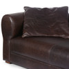 Hollis Conroe Cigar Leather Sofa