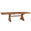 Aspen Extension Trestle Table 88"-110"  in Earth