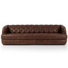 Paul Raleigh Cigar Leather Sofa