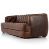 Paul Raleigh Cigar Leather Sofa