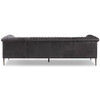 Watson  Palermo Black Leather Sofa