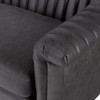 Watson  Palermo Black Leather Sofa