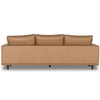 Dom Nantucket Taupe Leather Sofa 97"