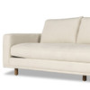 Dom Bonnell Ivory Sofa 97"