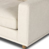 Dom Bonnell Ivory Sofa 97"