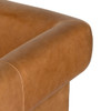 Cairo Palermo Cognac Leather Sofa 90"