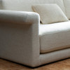 Marco Omari Natural Sofa-106"