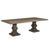 Nimes 98" Solid Wood Dining Table in Weathered Mango