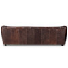 Farley Conroe Cigar Leather Sofa 106"