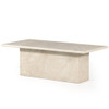Arum Solid Marble Coffee Table 50"
