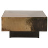 Manchester 35" Coffee Table in Oxidized Copper