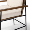 Crete Savile Flax Dining Armchair