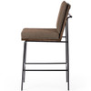 Crete Fiqa Boucle Cocoa Bar Stool