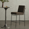 Crete Fiqa Boucle Cocoa Bar Stool