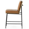 Crete Sierra Butterscotch Leather Counter Stool