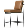 Crete Sierra Butterscotch Leather Counter Stool