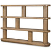 Luciana Smoked Oak Veneer Bookcase