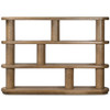 Luciana Smoked Oak Veneer Bookcase