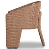 Fae Vintage Natural Woven Outdoor Dining Chair