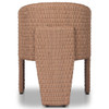 Fae Vintage Natural Woven Outdoor Dining Chair