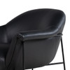 Suerte Carson Black  Leather Chair