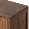 Sydney Woven Cane Nightstands - Brown