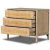 Sydney Naturel Mango Woven Cane Large Nightstands