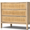 Sydney Naturel Mango Woven Cane Large Nightstands