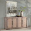 Jensen Mango Wood 4-Door Cabinet 72"